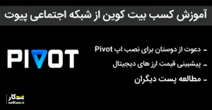 کسب درامد از شبکه اجتماعی pivot